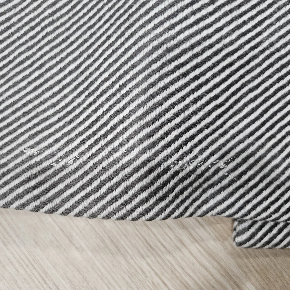 Valerie Stevens Vintage Women's Winter Coat Stripped Brown/ Ivory Elegant Sz 6P - Picture 5 of 6